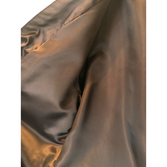 Valerie Stevens Large Vintage Geniune Lamb Leather Brown Womens Jacket - Picture 7 of 14